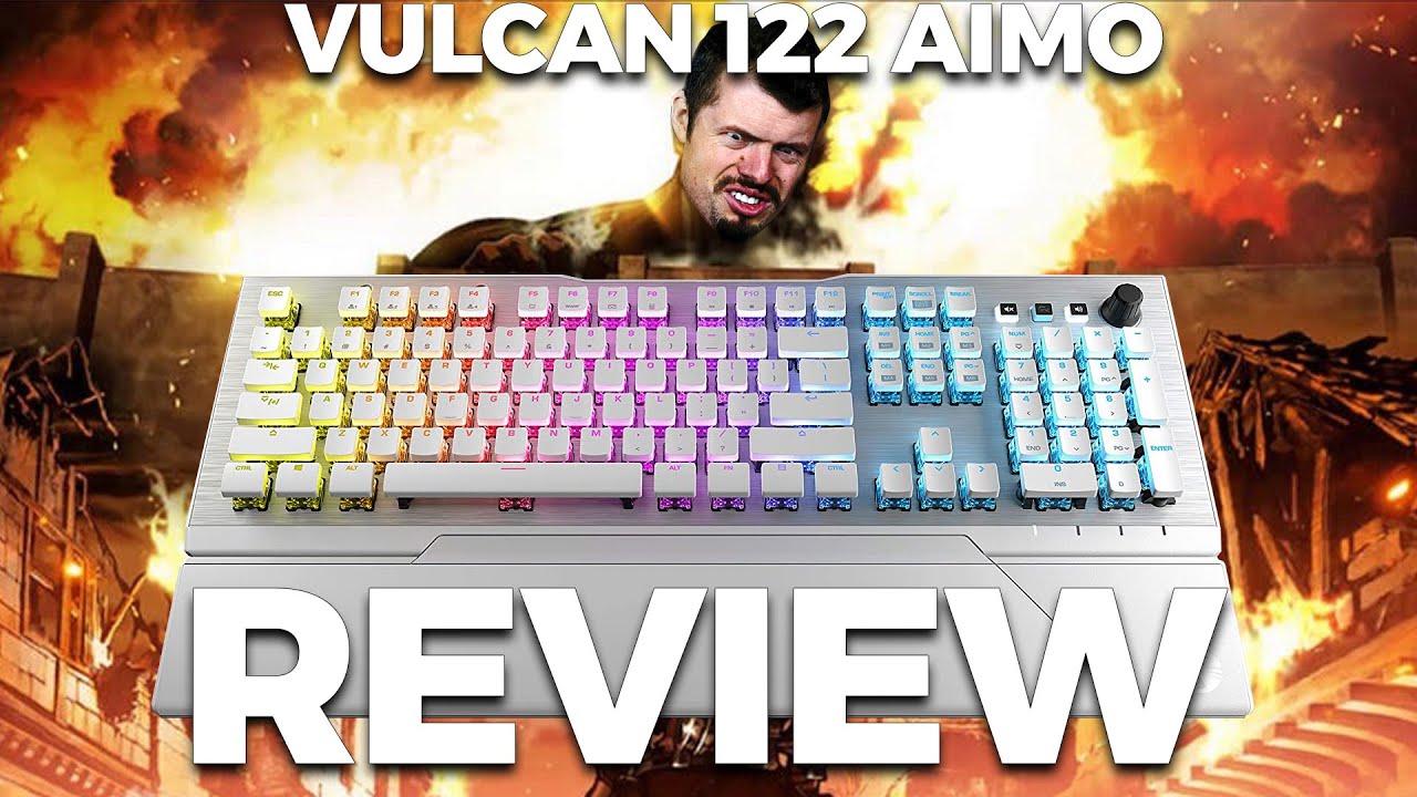 Roccat Vulcan 122 AIMO Review - New TITAN Tactile Switch is actually good?