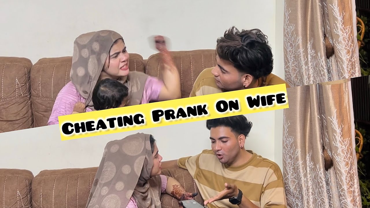 Cheating Prank On Wife | Shazzy and Bebo