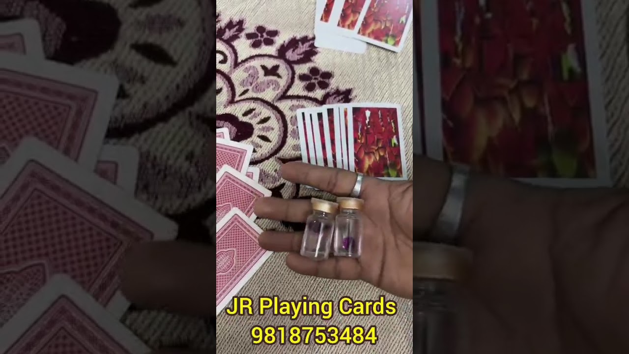Invisible Contact Lens Playing Cards Demo &ndash; 9818753484 | JR Playing Cards
