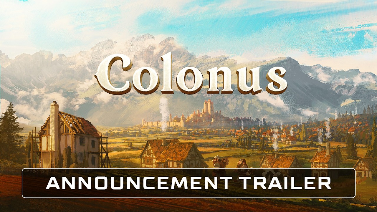 Colonus - Announcment Trailer | Medieval City-Builder