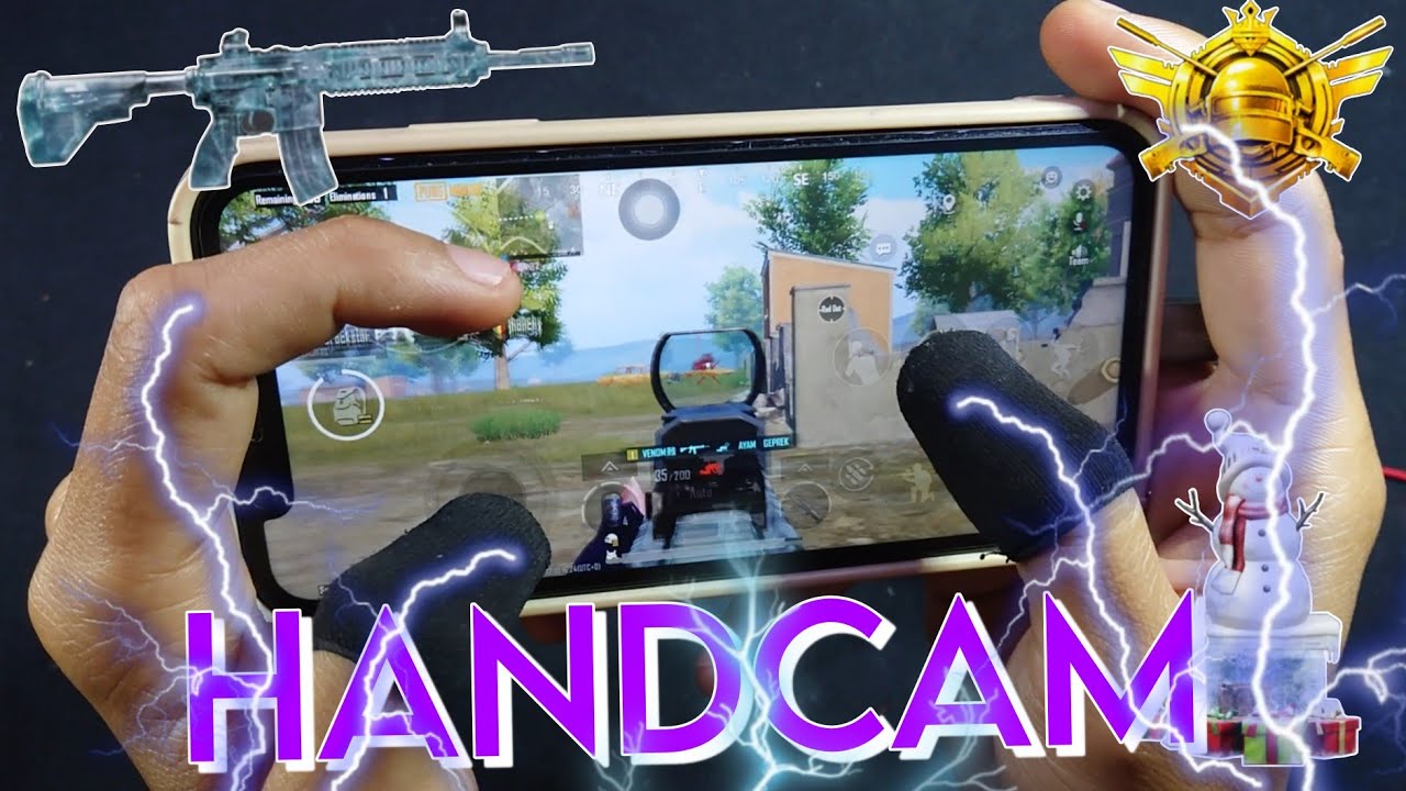 Best iPhone 11  (Handcam)  3 Finger Smooth + Extreme 60Fps #pubgmobile