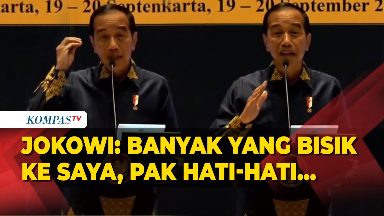 Presiden Jokowi Ungkap Dapat Bisikan Akan Digulingkan saat Bicara Upaya Pengambilalihan Freeport