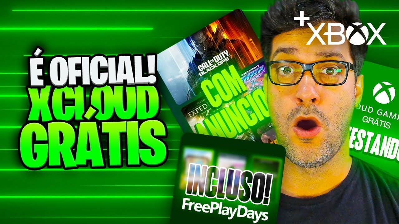 AGORA SIM! XCLOUD GR&Aacute;TIS CONFIRMADO com GRANDES REVELA&Ccedil;&Otilde;ES! GAME PASS GR&Aacute;TIS VEM AI?!