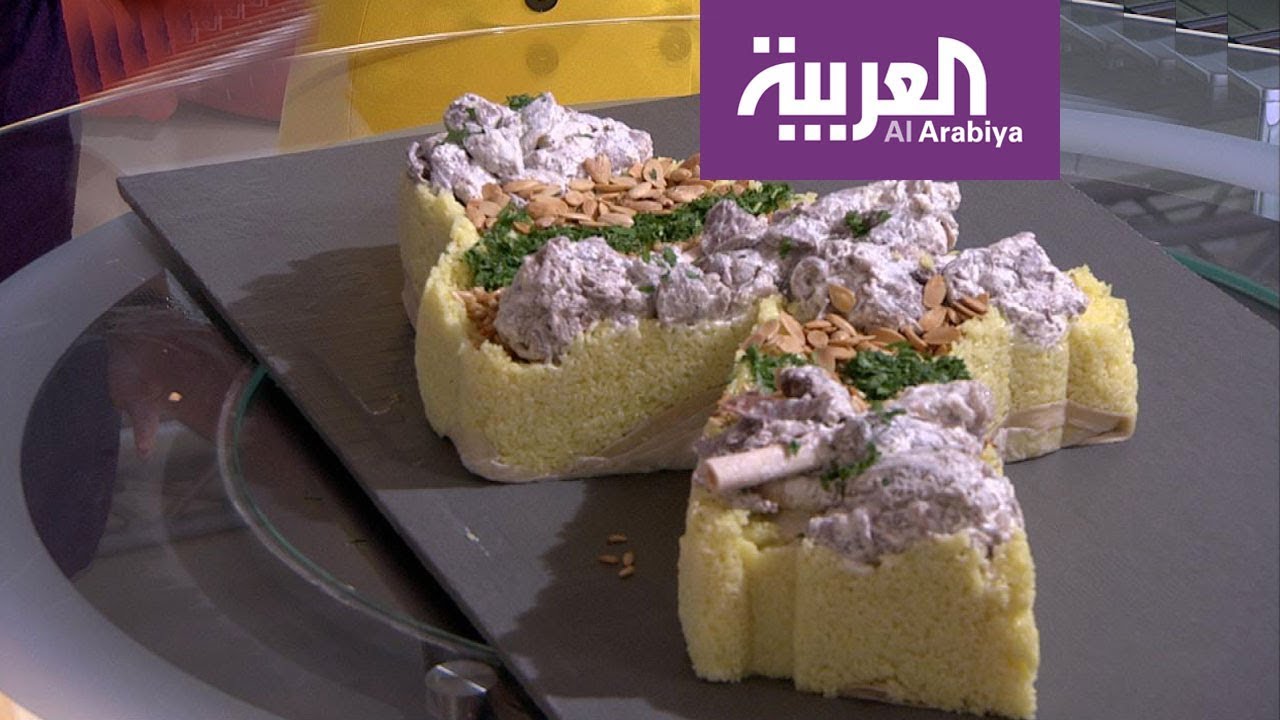 خارطة الأردن بالمنسف في استوديو صباح العربية