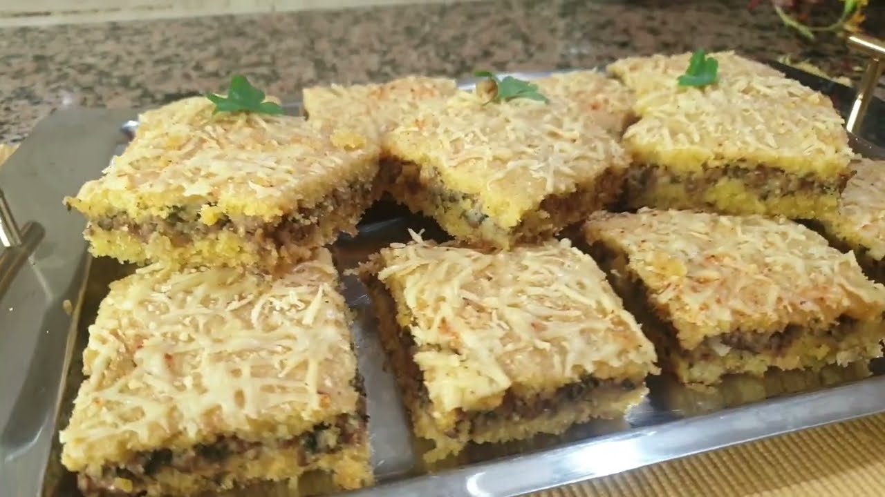 حرشة عائلية مالحة 💗 بحشوة و مذاق خطير و طريقة مبسطة