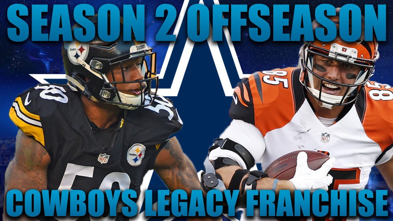 Amazing Superstar Trades! Madden 18 Cowboys Franchise | Legacy Real 2018 Rookie Draft Results!