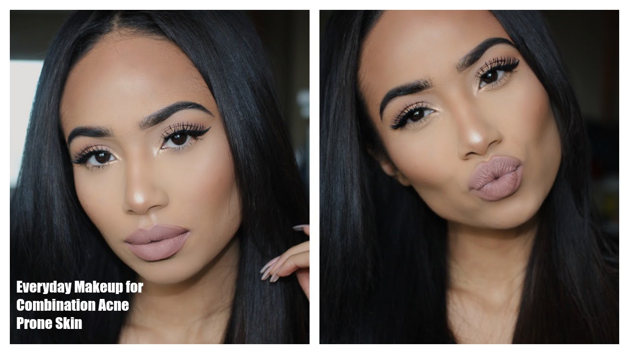 Everyday Makeup (Full Coverage) | Combination + Acne Prone Skin