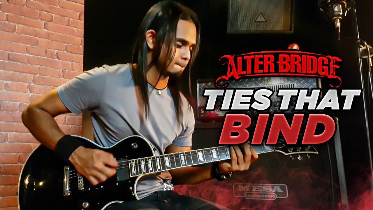 Alter Bridge - Ties That Bind Guitar Cover (Tora Nagumanova & Brandon Gomez)