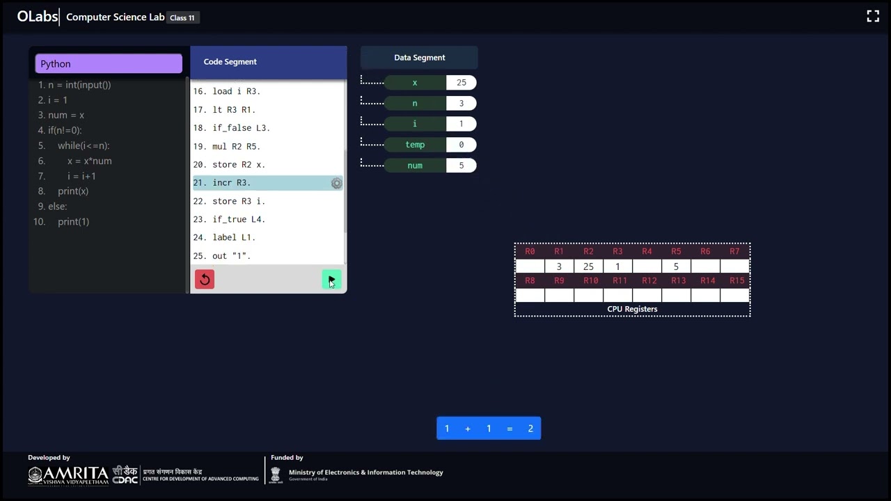 Given two Integers x and n, Compute xⁿ