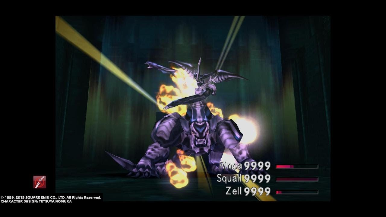 FINAL FANTASY VIII Remastered Omega Weapon Killed Before Meteor (shows setup)