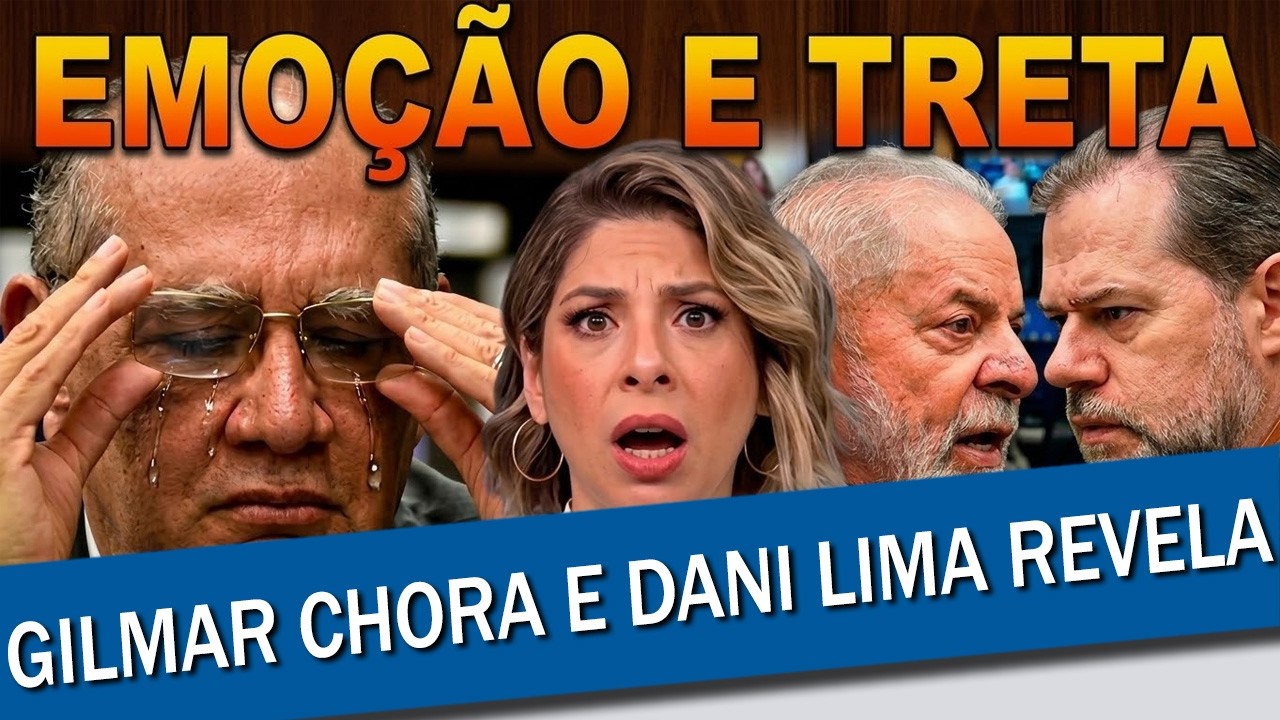 DANIELA LIMA REVELA TRETA E GILMAR MENDES CHORA AO VIVO