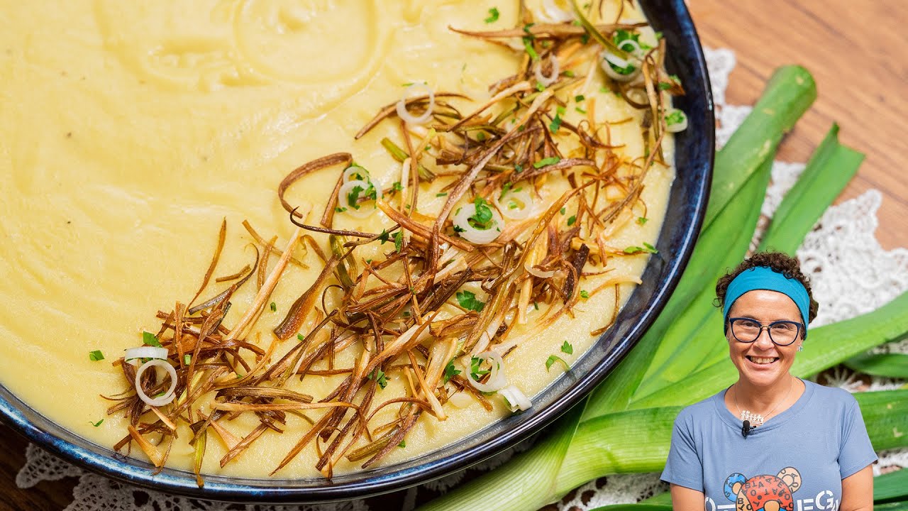 CREME DE ALHO PORÓ OU VICHYSSOISE: UM PRATO SURPREENDENTE PARA O SEU INVERNO