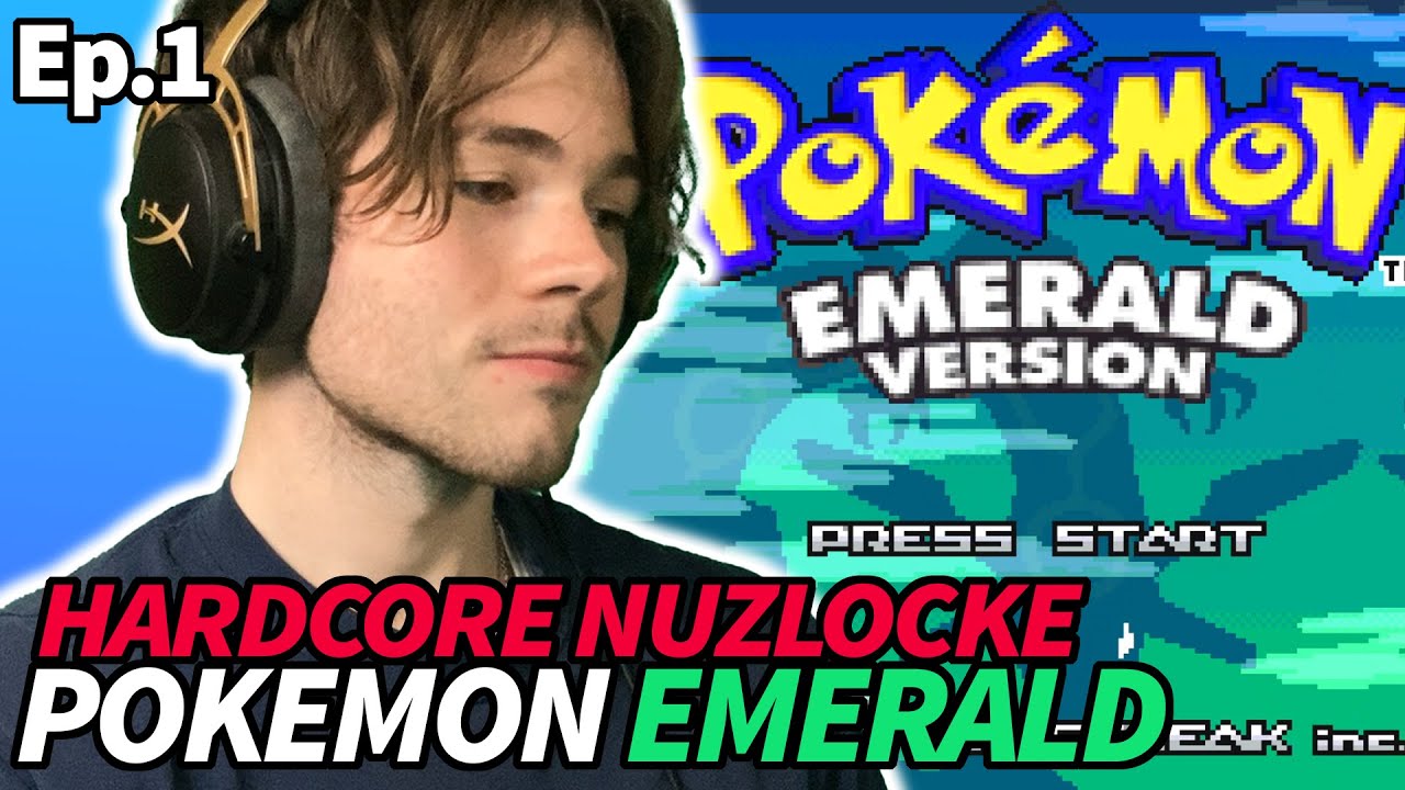 MY FIRST HARDCORE NUZLOCKE??? | Pokémon Emerald HARDCORE NUZLOCKE w/ FLYBOY Ep. 1