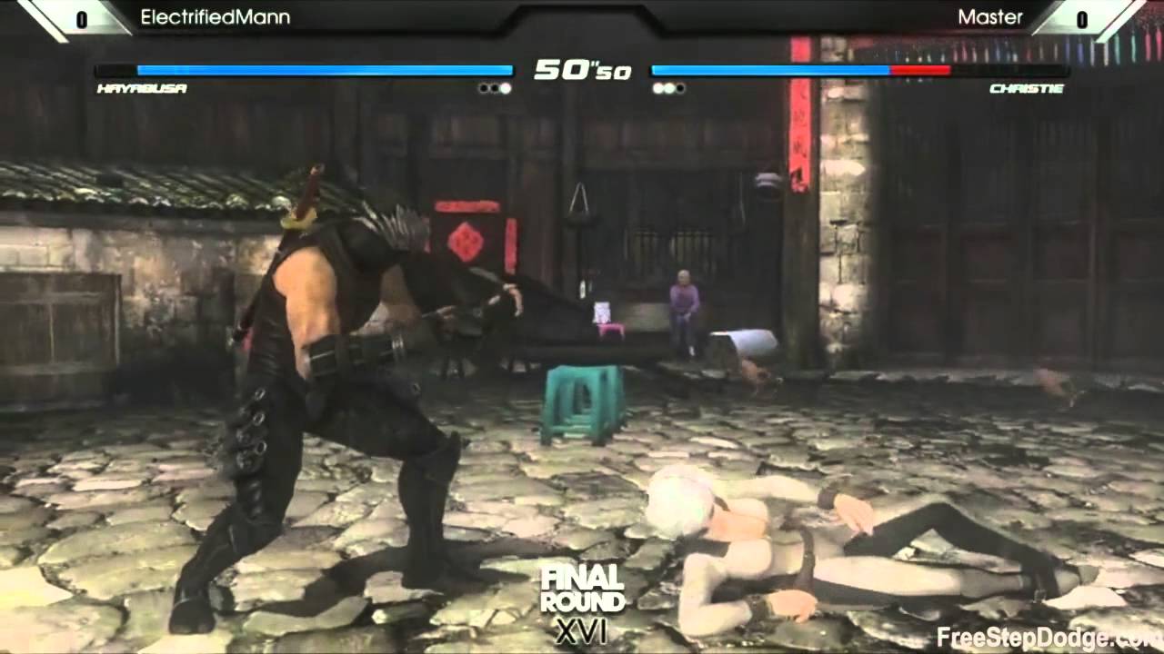 Final Round 16 - DOA5 - Top 16 - Master vs ElectrifiedMann