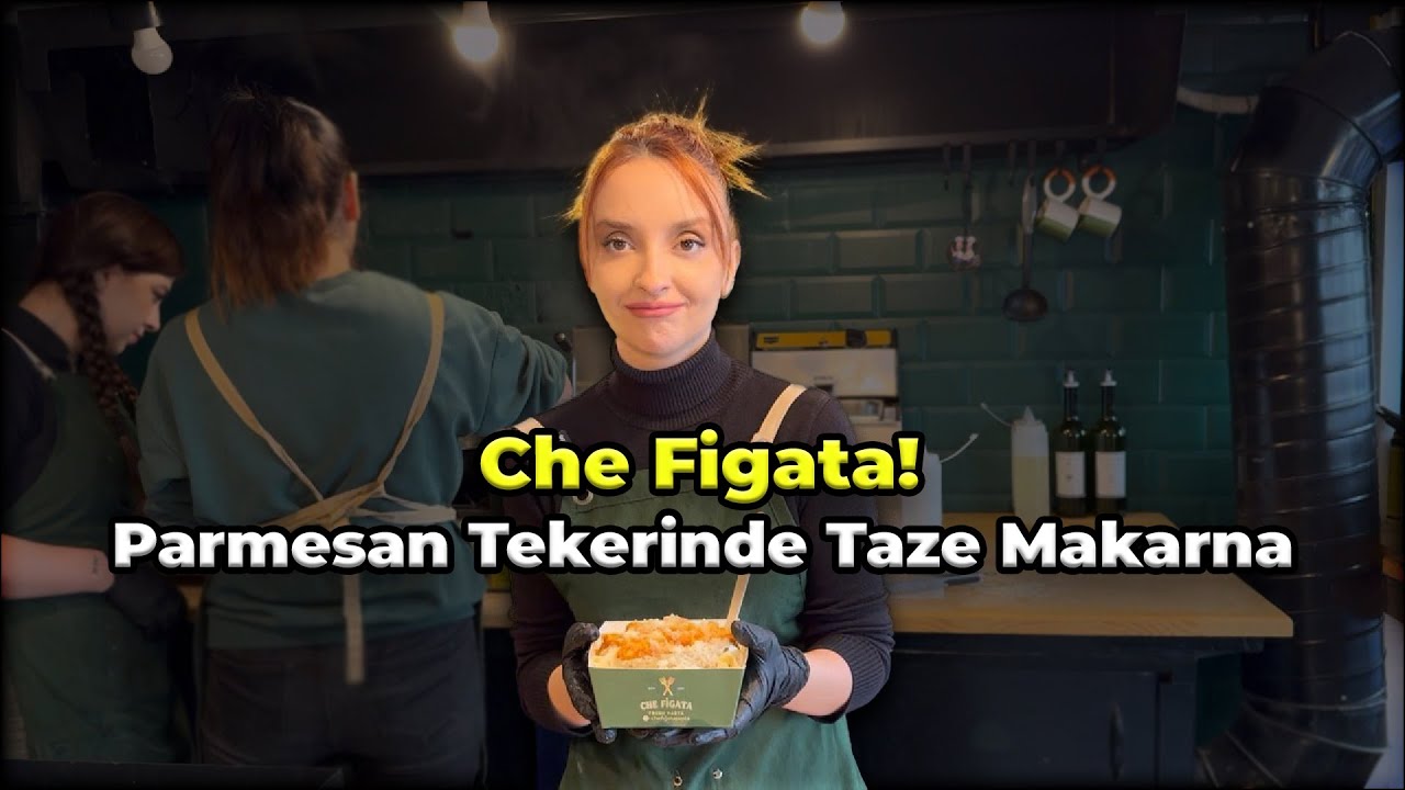 Parmesan Tekerinde Taze Makarna / CHE FİGATA
