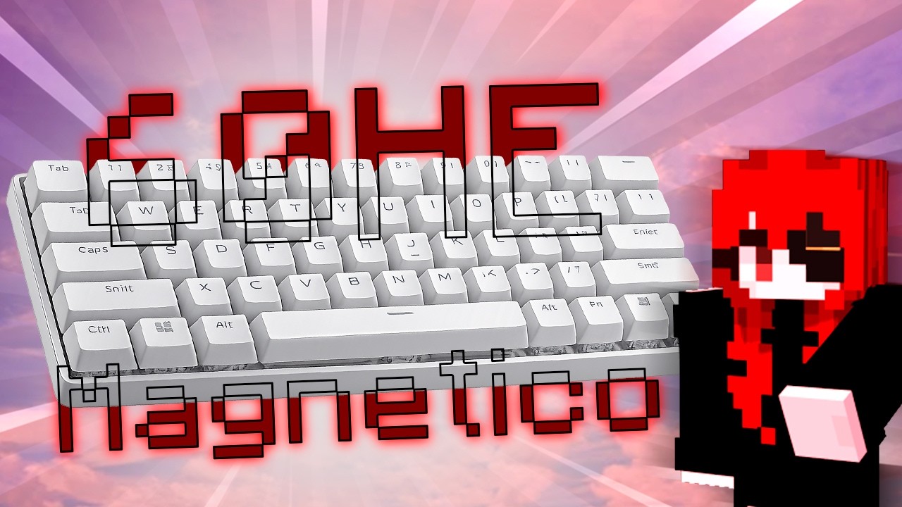 Esse Teclado Magnético e insano… Bedwars(Aula Win60HE)