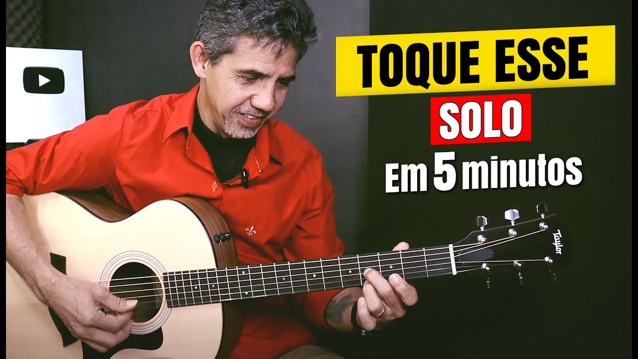 TOQUE ESSE SOLO em 5 minutos - Vai pirar - Prof. Sidimar Antunes🎸