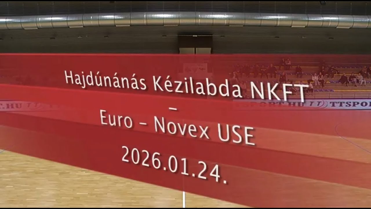 Hajdúnánási Televízió: Hajdúnánás KNKFT - Euro-Novex USE 2026.01.26.