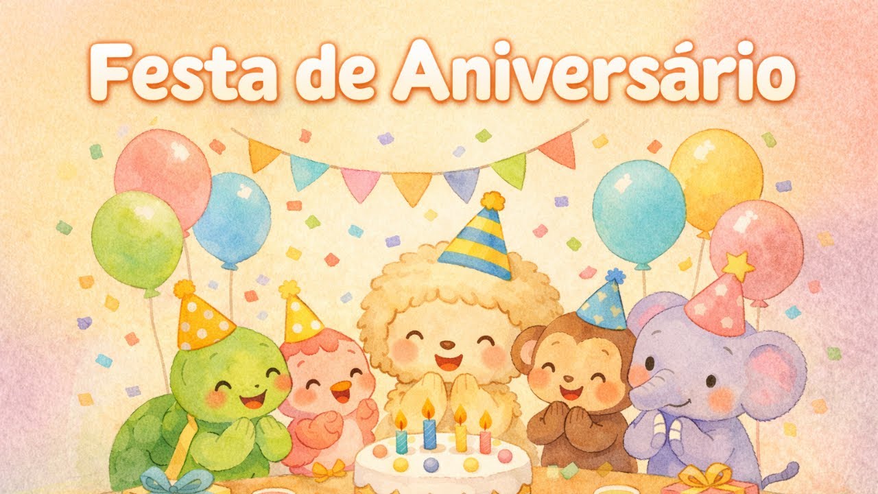 Músicas para Festa de Aniversário Infantil 🎂 | Badá Balum