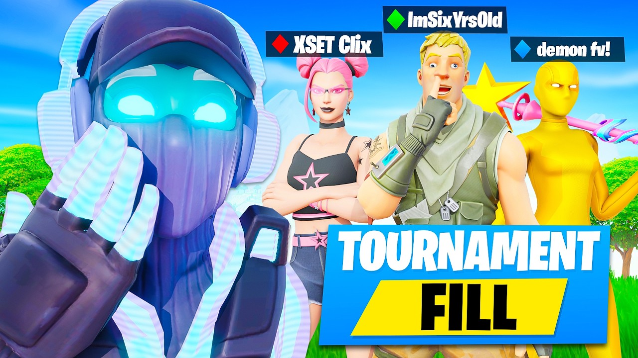I Played a Fortnite Tournament with Strangers..