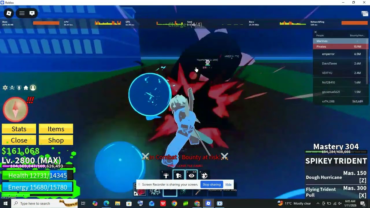 pvp with lightning