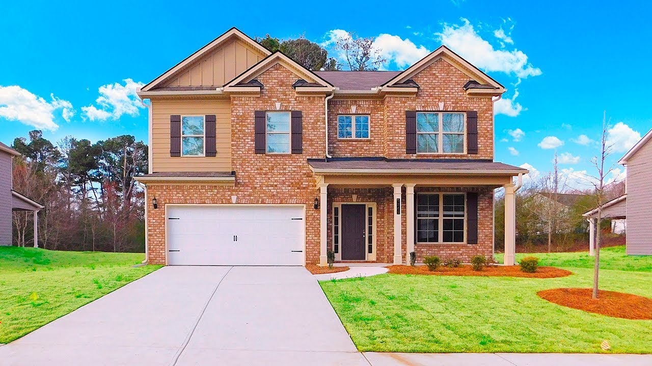 4 Bdrm Decorated Model Home Tour in NW Atlanta I BP $331,990