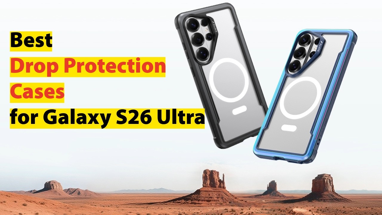 4 лучших чехла для защиты от падений для Samsung S26 Ultra