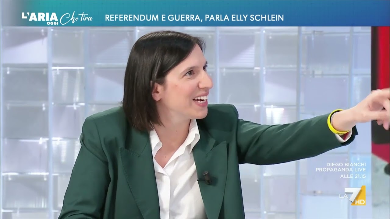 Referendum Giustizia, Elly Schlein: 