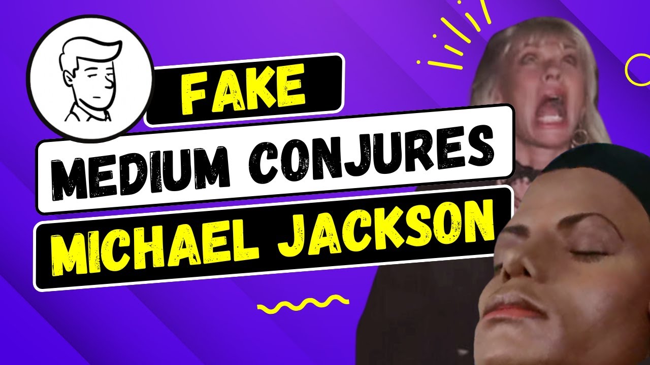Crazy FAKE psychic medium conjures the ghost of Michael Jackson...then gets possessed!!