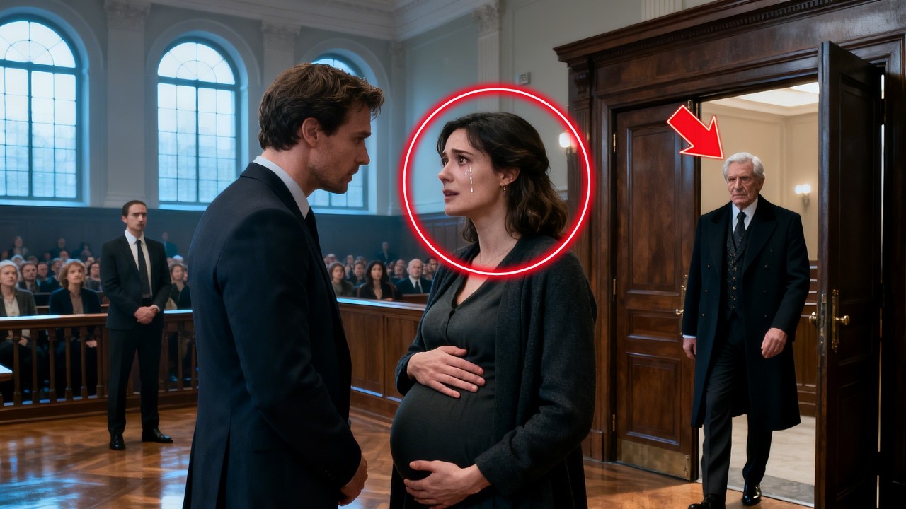 She Pleaded Through Tears While Pregnant —Gasps Filled The Room When Her Billionaire Father Appeared
