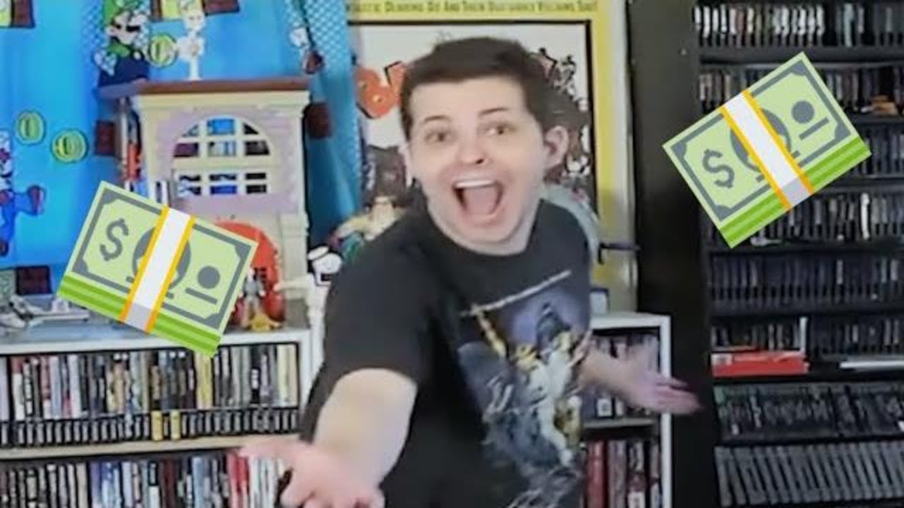 James & Mike have NO TIME for the Lottery!   |   (Cinemassacre Memes)