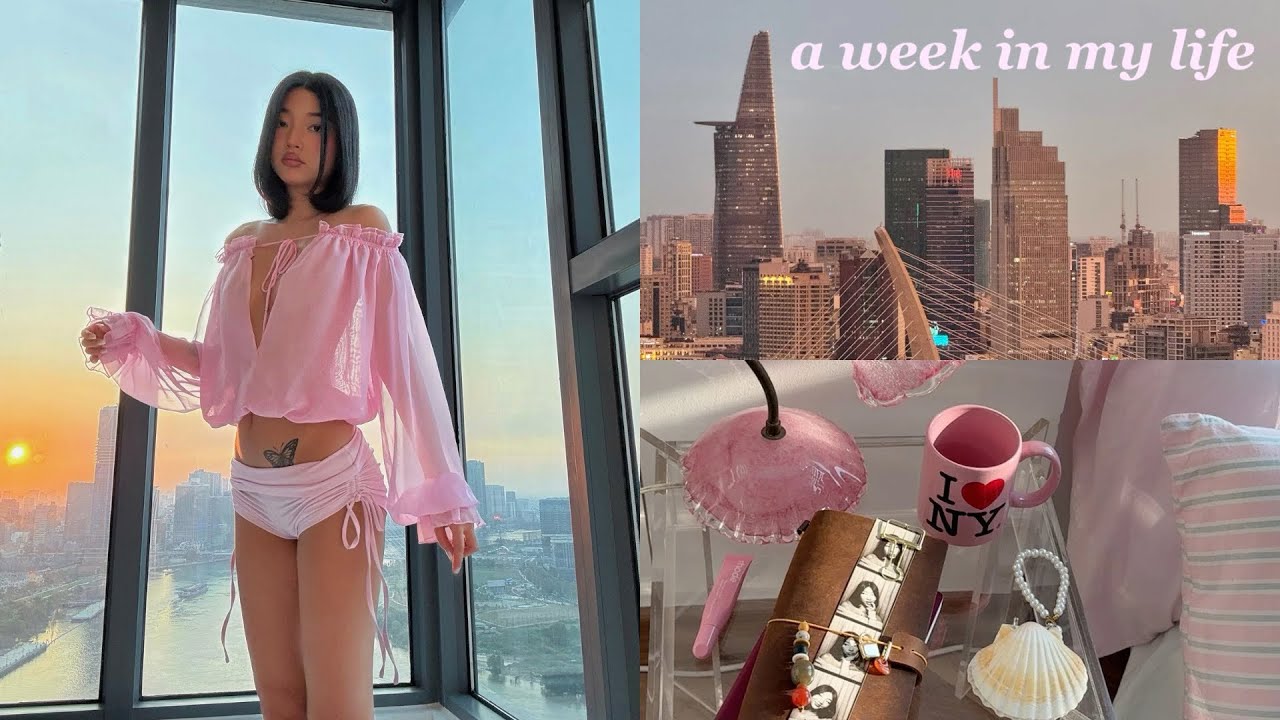 A WEEK IN MY LIFE | Trying aerial hoop, painting date + vintage finds