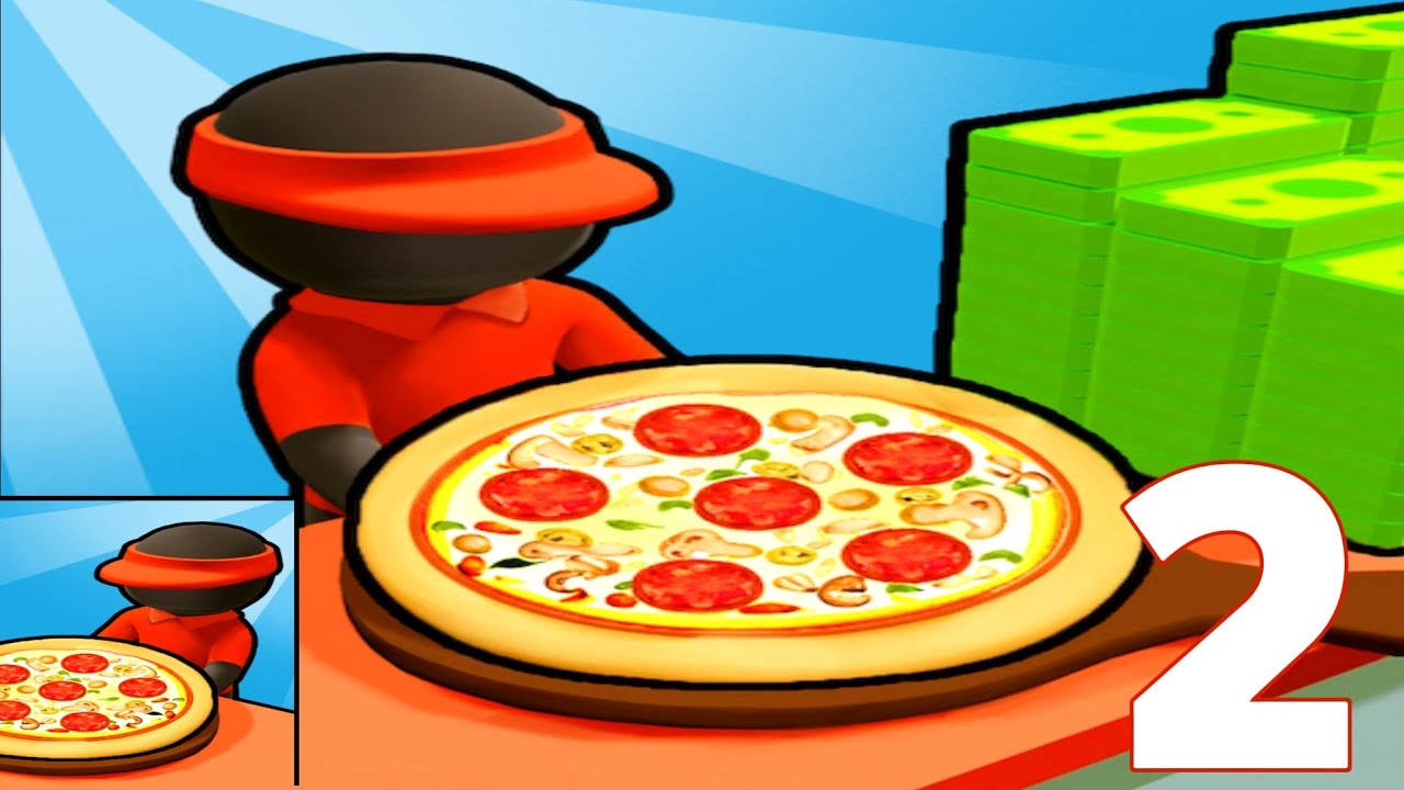 Pizza Ready - Gameplay Walkthrough Part 2 Stickman Pizza Restaurant (iOS, Android)