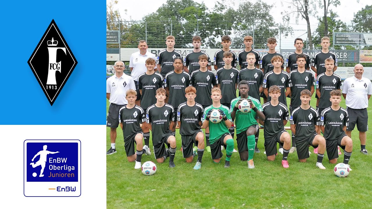 EnBW-Oberliga Spielerportraits: B-Junioren FC Germania Friedrichstal 2023/24