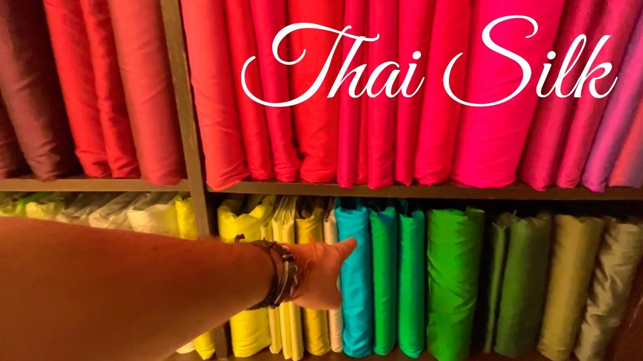 Luxury Silk Factory : Shinawatra Thai Silk, Chiang Mai Thailand