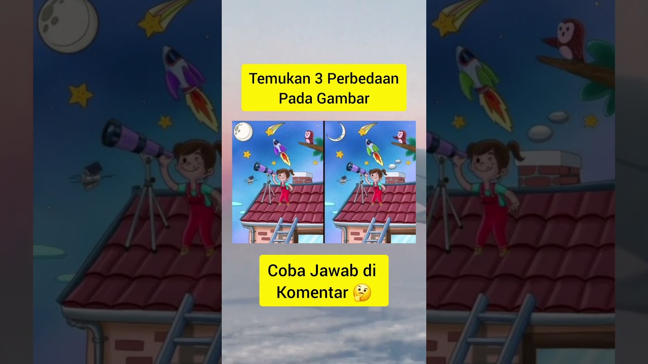 Tes IQ, Tebak Perbedaan Gambar 