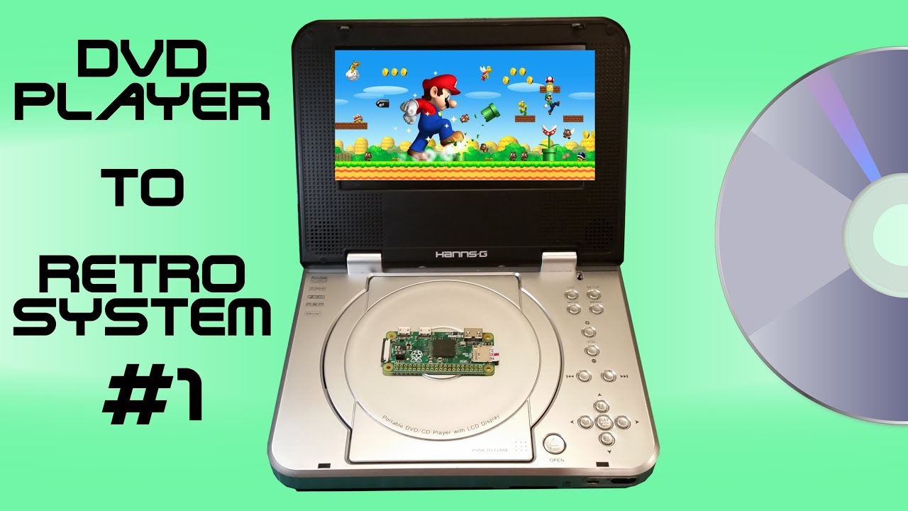 DVD Player to Retro Portable Games System