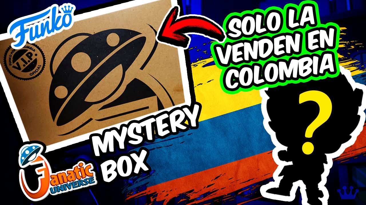 Abriendo una caja misteriosa Funko Pop que solo se puede conseguir en Colombia