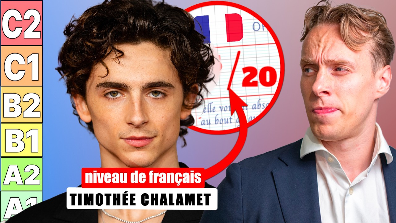 Timothée Chalamet parle t-il bien français ?