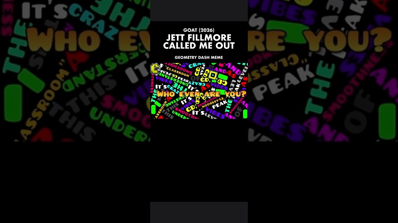 GOAT💔 #geometrydash #gd #shorts #funny #memes #fypシ #geometrydashmemes #youtubeshorts #goat #edit