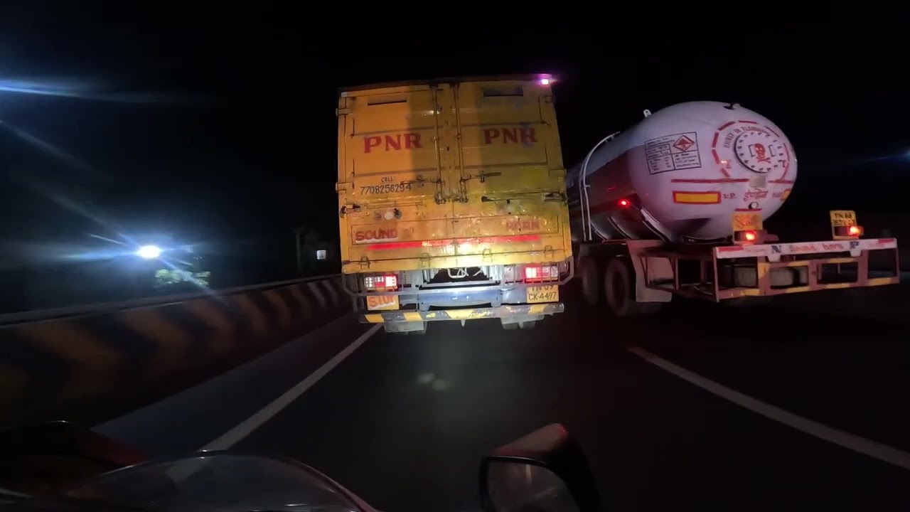 Night Ride on BMW G310 RR 🌙 | Viluppuram to Dindivanam | Heavy Traffic Experience
