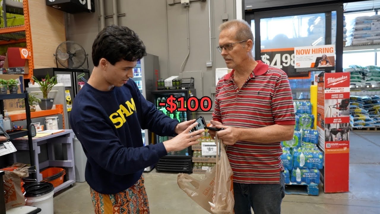 Stealing Money With Apple Pay Prank!