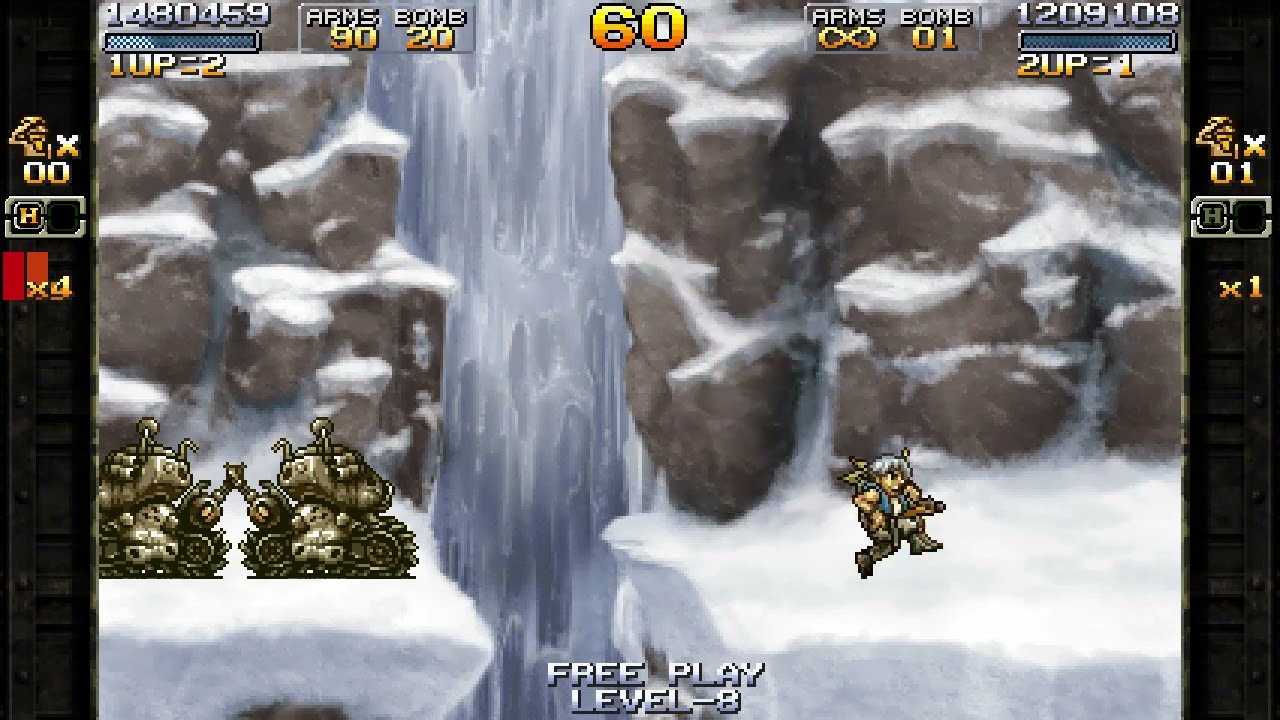 Metal Slug SB Fanthology v0.8 : Metal Slug Tour (Two Player) - Metal Slug XX Mission 6 (Hard Mode)