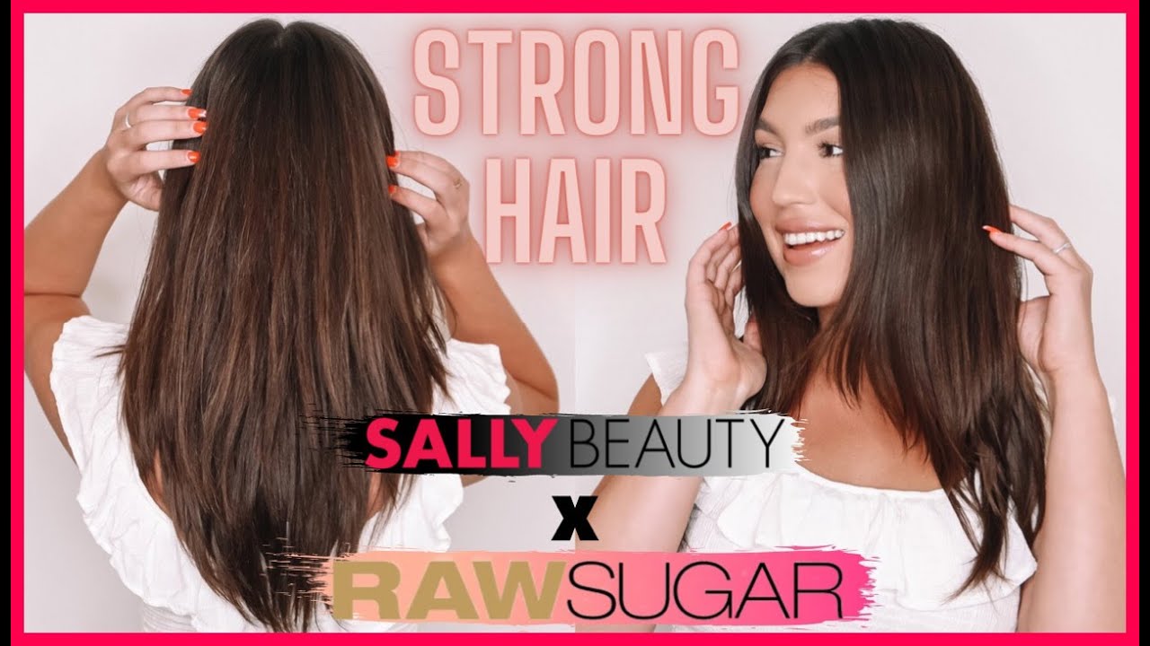 RAW SUGAR LIVING x SALLY BEAUTY! Первое впечатление | Роскошный уход за волосами по доступной цене
