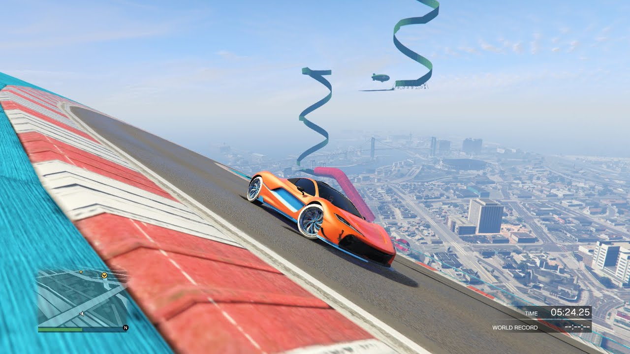 Gta 5 Bros Carkour 3 222.222% of people break their controller trying to complete this hard parkour