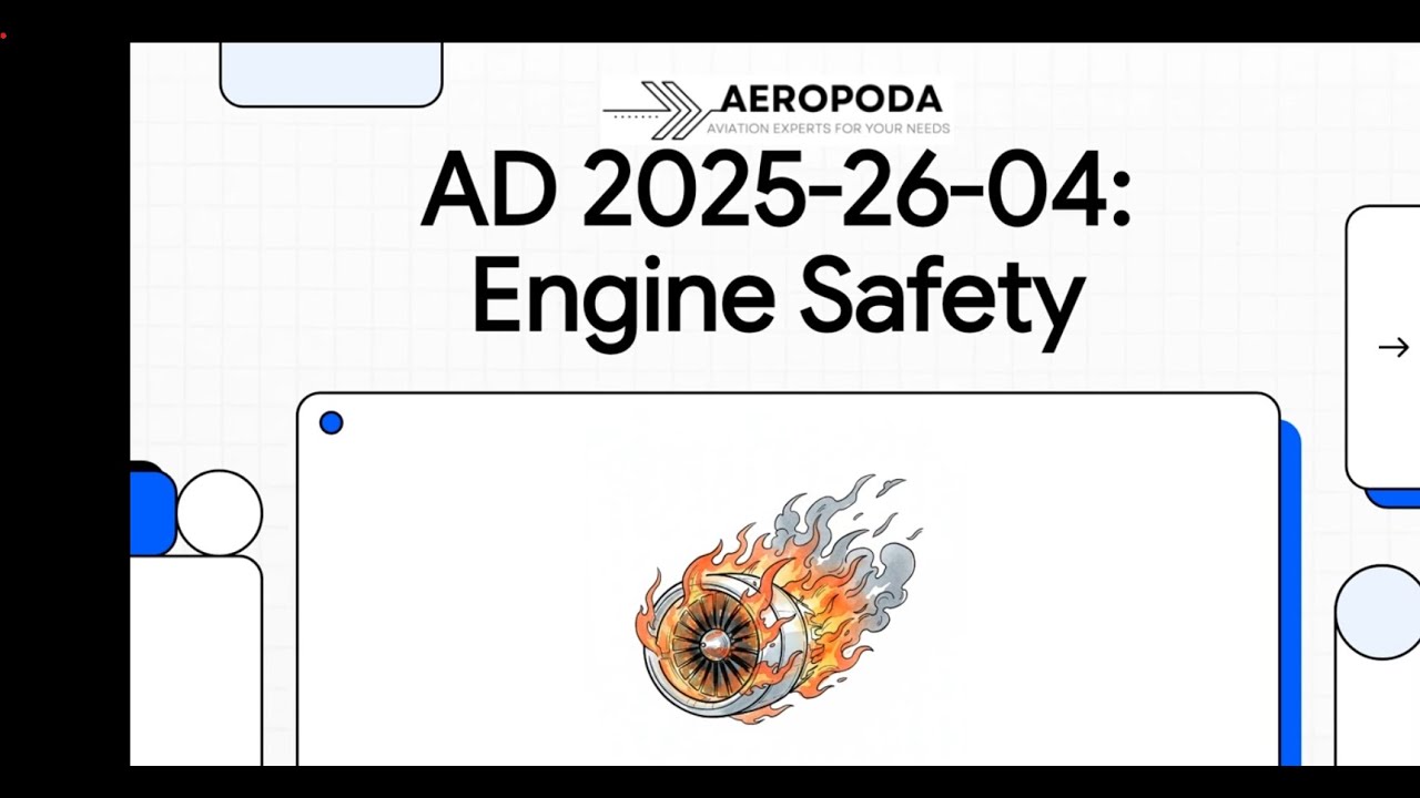 FAA AD 2025-26-04 &ndash; Prevent Engine Fire Risk &ndash; PW1100G & PW1400G Series