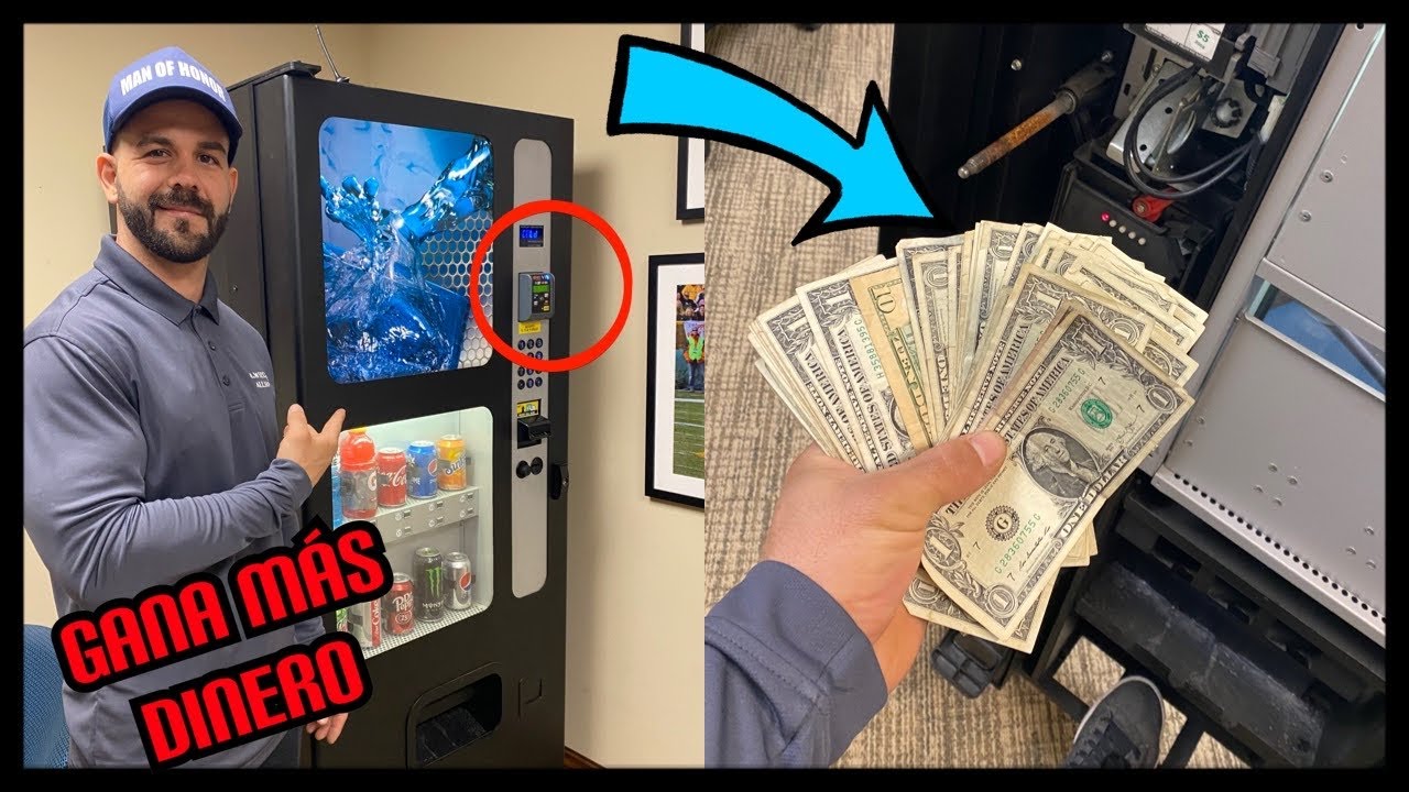Cómo aumentar las ganancias de tus vending machines o máquinas expendedoras