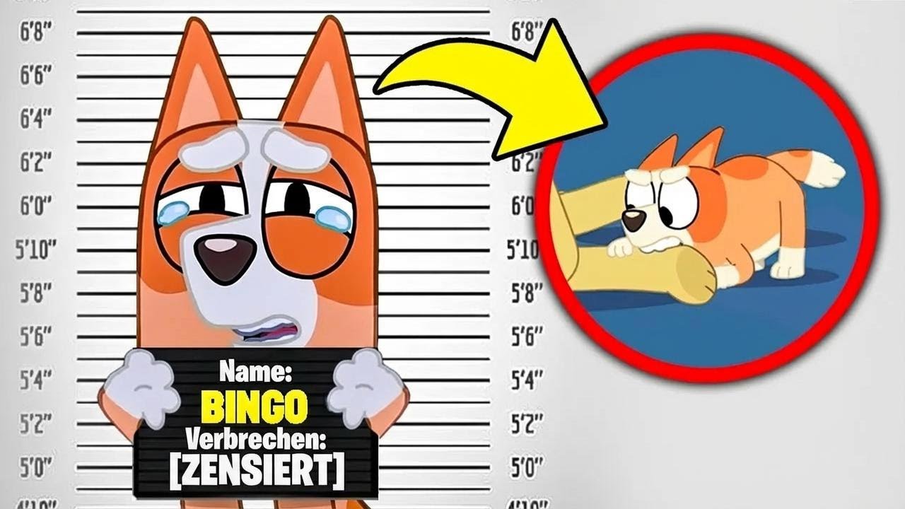 Diese Verbrechen haben die Bluey-Charaktere wirklich begangen!