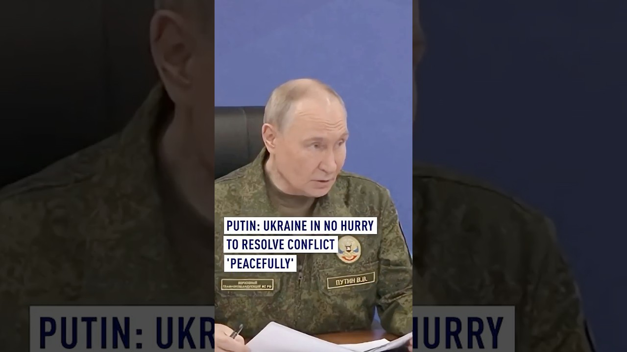 Putin ahead of Trump-Zelensky meeting: Ukraine 'in no hurry' to resolve conflict peacefully