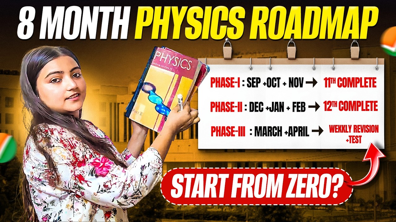 Become the God of PHYSICS - 240 days PLAN✅ NEET 2027‼️